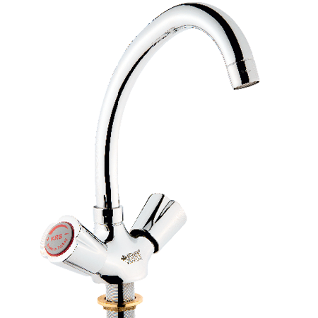 Maxi Tailed Swan Sink Faucet