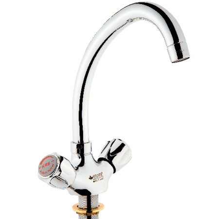 Maxi Tailed Swan Sink Faucet