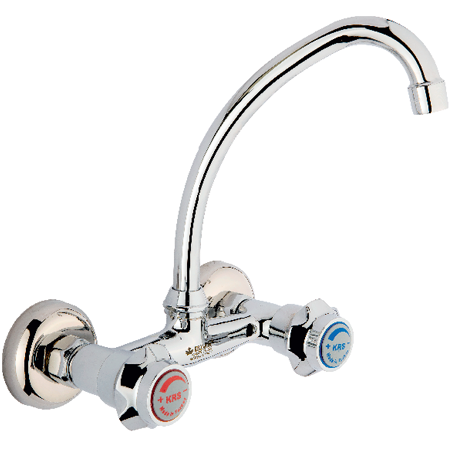 Rotating Sink Faucet (Swan Piped)