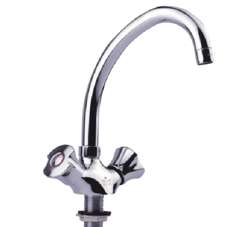 Maxi Tailed Swan Sink Faucet